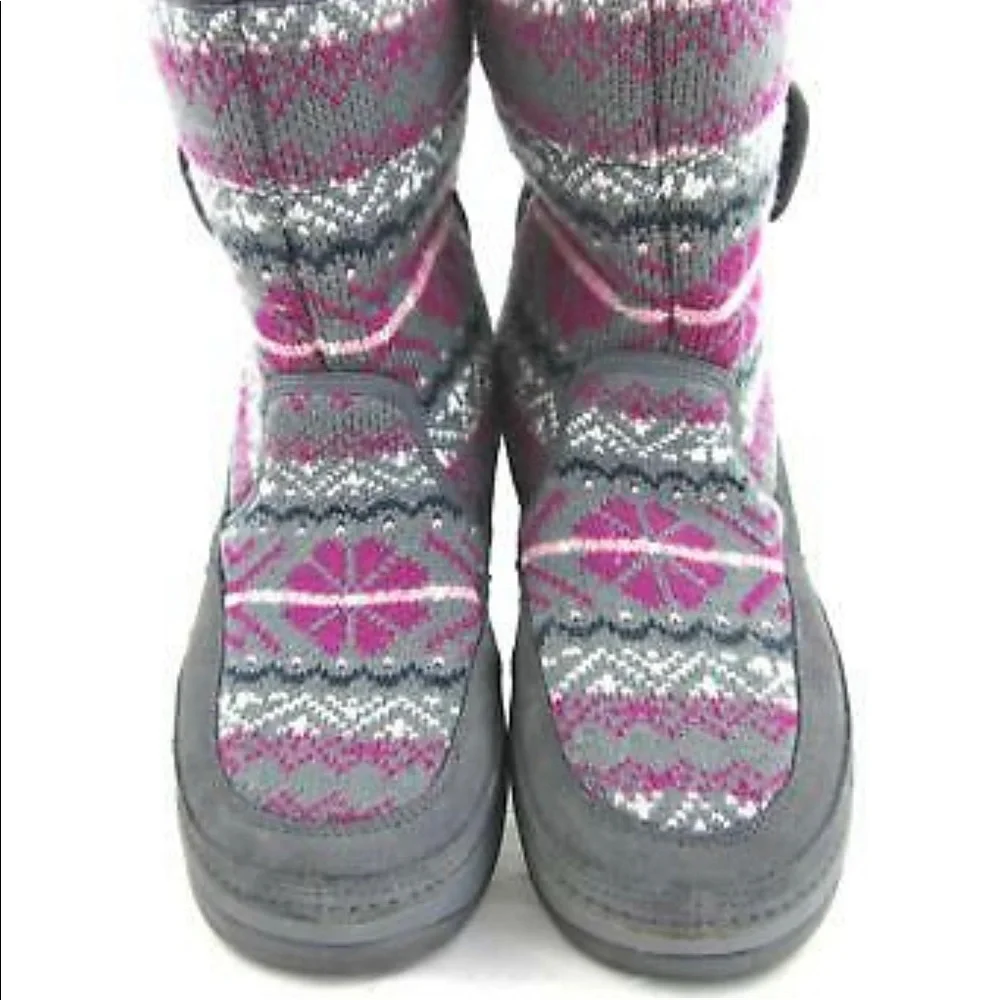 Sketchers Tone Up Chalet Winter Boots Size 6
